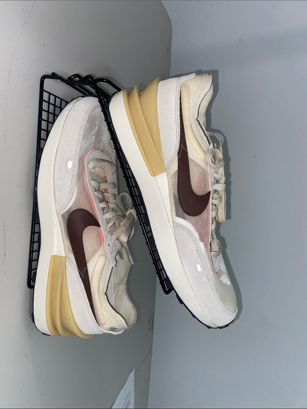 Nike Waffle One Summit White/Brown Men’s Sneakers – Retro Running Shoes
